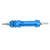 Bowfishing Reel Mount Aluminium Alloy Fly Fishing Reel Seat for Compound Recurve Bow Blue