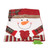 Xmas Dinner Chair Back Covers Easy To Install Soft Anti Wrinkle Non Slip Christmas Chair Slipcovers for Dining Room Snowman