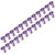 ZTTO 24PCS Alloy Steel Bicycle Brake Rotor Bolts Mountain Bike M5x10mm Disc T25 ScrewPurple