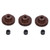 3Pcs 48DP 29T Steel Pinion Gear for 1/10 RC Car 3.175mm Shaft Brushless/Brushed Motor