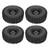 4pcs 1.9 Inch Wheel Rim Rubber Tire RC Accessory Fit for Axial 1/10 RC Crawler 120mm