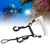 Steel Wire Camera Diving Shell Waterproof Case Safe Quick Release Connection Hanging Buckle Spring Rope Anti Lost Strap(Gray )