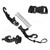 Steel Wire Camera Diving Shell Waterproof Case Safe Quick Release Connection Hanging Buckle Spring Rope Anti Lost Strap(Gray )