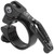 31.8MM Bike Seat Clamp Aluminum Alloy Quick Release Mountain Road Bike Seatpost ClampBlack