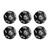 40Pcs 12 Sided Dice Set Polyhedral Dice for Family Party Board Game Pub Club Game Black