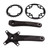 Bicycle Crankset Aluminium Alloy High Strength Lightweight Bicycle Crank Chainring Set for Mountain Bike