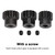 32DP ￠5mm  13-15T 16-18T 19-21T Motor Pinion Gears Combo Set for 1/8 RC Car (16T 17T 18T)
