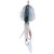 Squid Trolling Bait Luminous Squid Skirt Fishing Lures Soft Artificial Fishing ToolsSquid Lure Blue