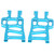 RC Car Accessories Aluminium Alloy Lower Suspension Arm For HSP 94111 / 94108 (Blue)