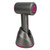 Cordless Handheld Hair Dryer Portable Rechargeable Cold Hot Blow Dryer for Home Travel Gray 100‑240V US Plug