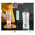 50PCS Beverage Packaging Bags with Straws Frosted Transparent Stand Up Liquid Drinking Pouches 1000ml