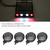 RC LED Light Cover for HSP REDCAT AXAIL scx10 Scale RC Model Crawler LED Light Kit  (Round)