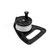 150ft Scuba Diving Reel Spool with Thumb Stopper for Safety Underwater Diving SnorkelingBlack and White
