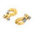 2PCS RC Trailer Hook Lightweight Aluminum Alloy RC Winch Hook for SCX10 D90 1/10 RC Cars Upgrade Parts Gold