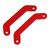 2Pcs Aluminum Alloy Front Rear Bulkhead Tie Bar for Traxxas 1/10 MAXX 2.0 RC Car Parts Red
