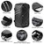 Bike Trunk Bag 7L Bicycle Rear Bag Water Resistant Bike Rack Bag with Waterproof Rain Cover