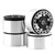 Aluminum Alloy Wheel Rim Beadlock Wheel Rims Hub 4pcs 2.2inch 65*35mm  Replacement for TRAX4 SCX10 D90 90046 RBX10 YIKONG 4102 4103 4082 CC01 REDCAT RC4WD Remote Control Car