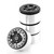 Aluminum Alloy Wheel Rim Beadlock Wheel Rims Hub 4pcs 2.2inch 65*35mm  Replacement for TRAX4 SCX10 D90 90046 RBX10 YIKONG 4102 4103 4082 CC01 REDCAT RC4WD Remote Control Car