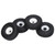 4pcs RC Tires 1.9in Width 10 Holes RC Rubber Wheel Upgrade Accessories for SCX10 1/10 RC Car