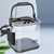 Oudoor Thicken Fishing Bucket Large Capacity Transparent EVA Water Bucket Travelling Camping Collapsible Fishing Bucket with Handle