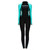 Women Quick Dry Swimsuit One Piece Long Sleeves Swimsuit for Summer Water Sports