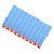 100pcs Toy Gun Soft Refill Bullets Darts EVA Foam Reusable Accessory (Sky Blue)