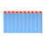 100pcs Toy Gun Soft Refill Bullets Darts EVA Foam Reusable Accessory (Sky Blue)