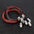 8PCS 5mm Headlights and Taillights LED Lights RC Model Drift Car Accessory