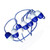 5m / 16.4 ft Pool Safety Float Lines Blue and White Divider Rope Pool Rope Floating Cordon Pool Safety Divider Lane Line with Floats Hooks Swim Lane Floating Rope Swimming Pool Divider Lane Rope Pool Equipment