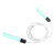 Luminous Jump Rope Lightweight Ergonomic RGB LED Light Up Skipping Rope for Kids Adults Fitness Gym Green