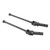2PCS RC Car Front Universal Drive Shaft Steel RC Car Spare Parts for FS ATOM 1/8 Desert Off Road Vehicle