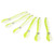 6 PCS Fishing Soft Lures Swing Tail Loach Lures Soft Fishing Bait 10cm 6g Double Color