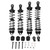 RC Front Rear Shock Absorber Aluminum Alloy High Strength for ARRMA 1/7 MOJAVE 1/8 Kraton Black