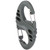 Outdoor Camping Climbing Survival 8 Shape Carabiner Buckle Keychain Hiking Key Ring(Green S)