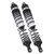 2 Pcs RC Car Shock Absorbers Aluminum Alloy Shock Damper Assembled Replacement Parts for Traxxas UDRBlack