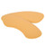 1Pair Heel Cushion Soft Shoe Pads SelfAdhesive High Heel Protector Liners Inserts(Yellow )