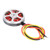 5010-360KV 1PCS Metal Outdoor Big Load Multiaxis Thick Line Hollow Cover Double Bearing Brushless MotorPositive Tooth