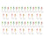 50PCS Ice Fishing Jigs High Carbon Steel Metal Portable Jig Heads Bait Kit for Fishing Mixing Color