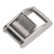 Stainless Steel Cam Flap Buckles Prevent Slipping Rustproof Metal Press Buckle for 1Inch/25mm Webbing Strap