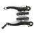 1Pair/ 2 Pairs Black Mountain Bicycle Cycling Aluminium Alloy V Brake Set Front & Rear