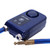 APP Control Bluetooth Smart Lock Anti Theft Alarm Chain Lock with 105dB Alarm (Blue)