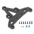 Carbon Fiber Front Gearbox Fixing Frame Black Lightweight Front Gearbox Holder Accessory for TAMIYA XV01 1/10 RC Car