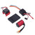 S3650 3100KV Waterproof Brushless Motor 60A Brushless ESC Motor Cooling Fan ESC Programming Card Combo for 1/10 RC Car