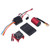 S3650 3100KV Waterproof Brushless Motor 60A Brushless ESC Motor Cooling Fan ESC Programming Card Combo for 1/10 RC Car
