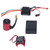 S3650 3100KV Waterproof Brushless Motor 60A Brushless ESC Motor Cooling Fan ESC Programming Card Combo for 1/10 RC Car