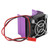 36mm Diameter Heat Sink Cooler Heat Fin for 1/10 RC Car 540/3650/3660/3670 MotorPurple