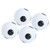 4Pcs Golf Putting Practice Double Layer Game Ball White Black Ball Black Dot Ball