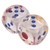 2Pcs Dice Plastic Transparent Waterproof Antioxidant Number Dots 6 Sided Dice for Board Games Education 3.5cm