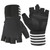 Unisex Outdoor Sports Bike Cycling Breathable AntiSkid SunProof Half Finger Gloves(White M )