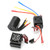 3650 3900KV Waterproof 4 Poles Brushless Motor 60A ESC Heat Sink Combo Set for 1/10 RC Car